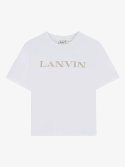 Lanvin Enfant embroidered T-shirt