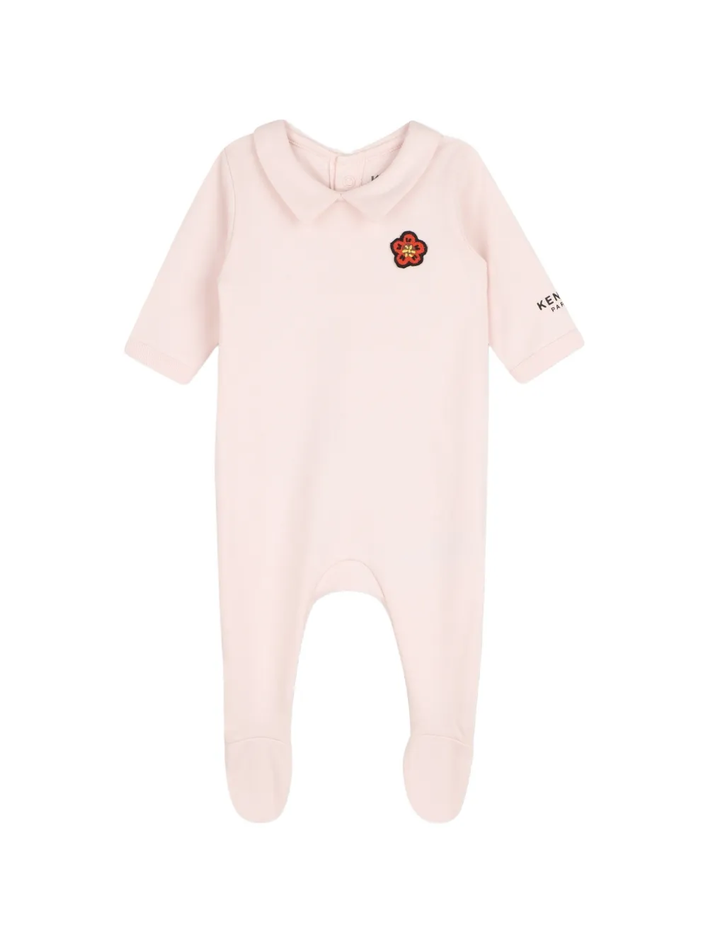 Kenzo Kids Twee pyjama's met bloemapplicatie Roze