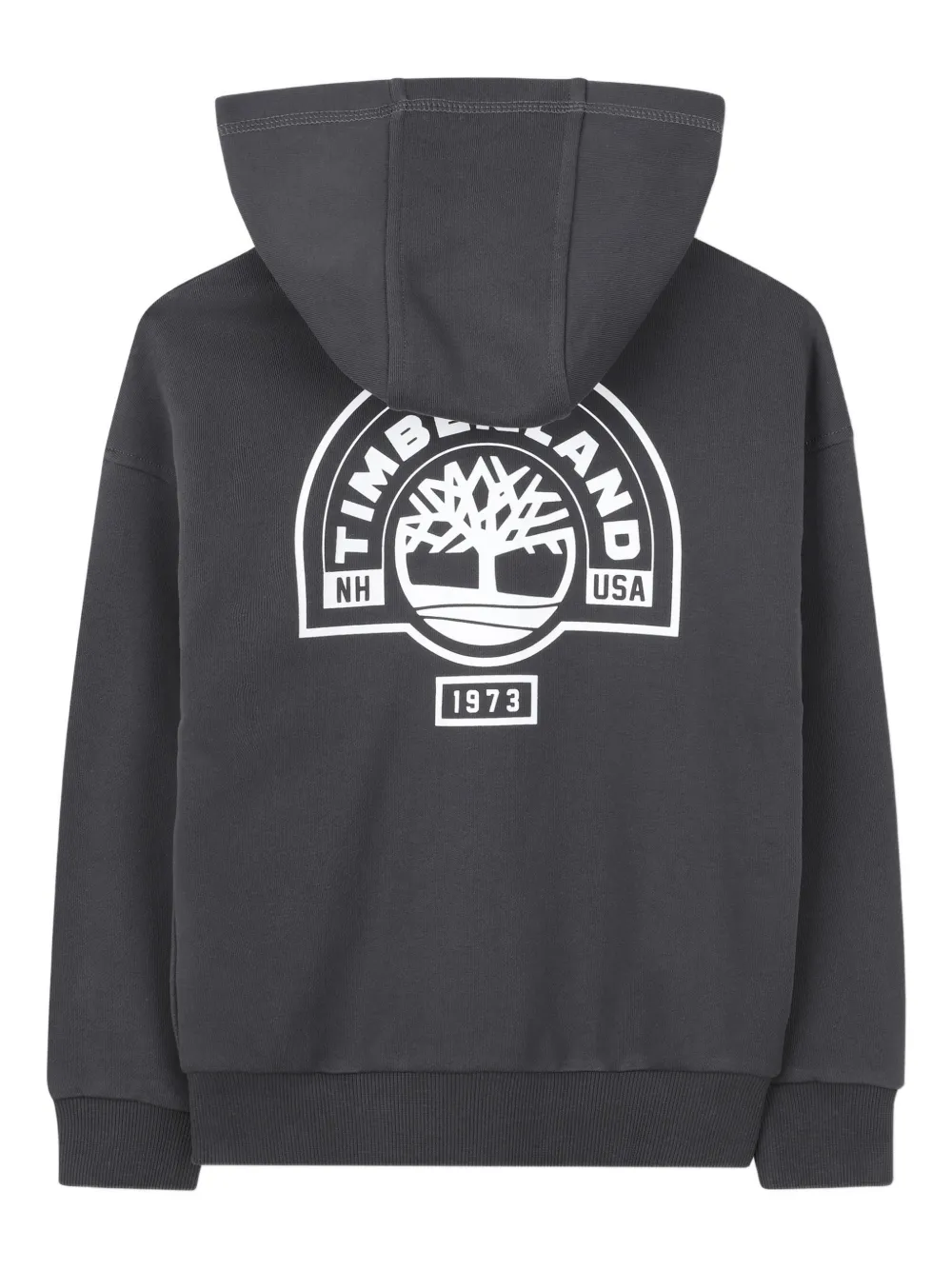 Timberland Kids Hoodie met logo Grijs