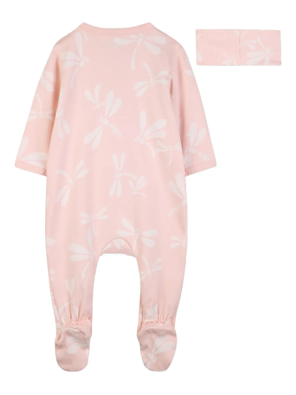 Dragonfly-Print Babygrow Set