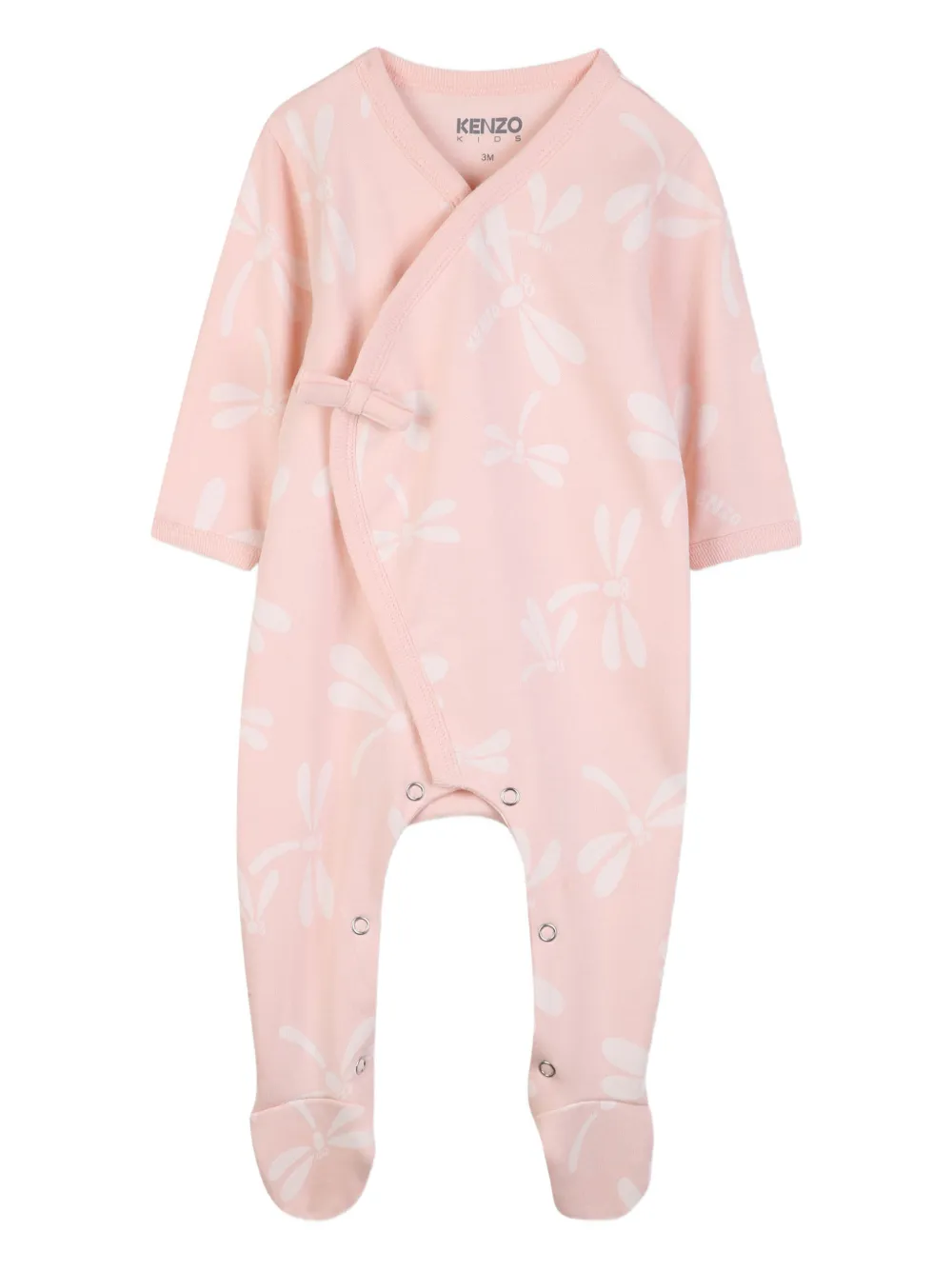Dragonfly-Print Babygrow Set