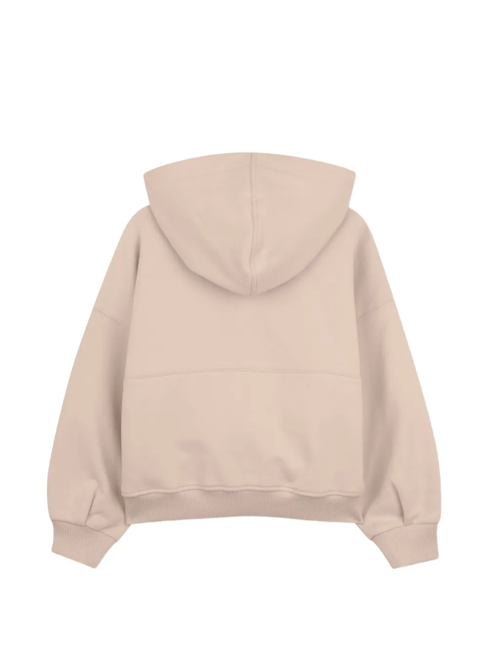 Chloé Kids Hoodie met rits Beige