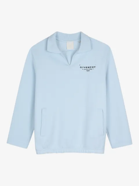 Givenchy Kids logo print top