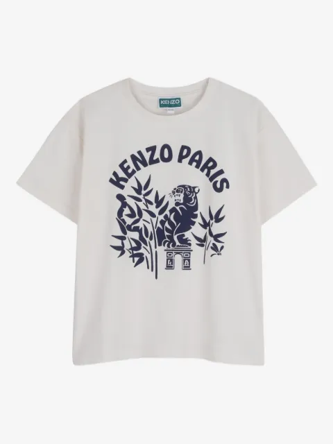 Kenzo Kids logo-print T-shirt
