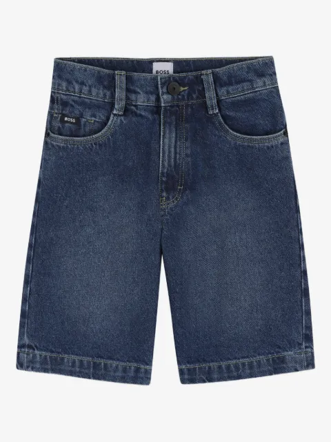 BOSS Kidswear denim pocket shorts