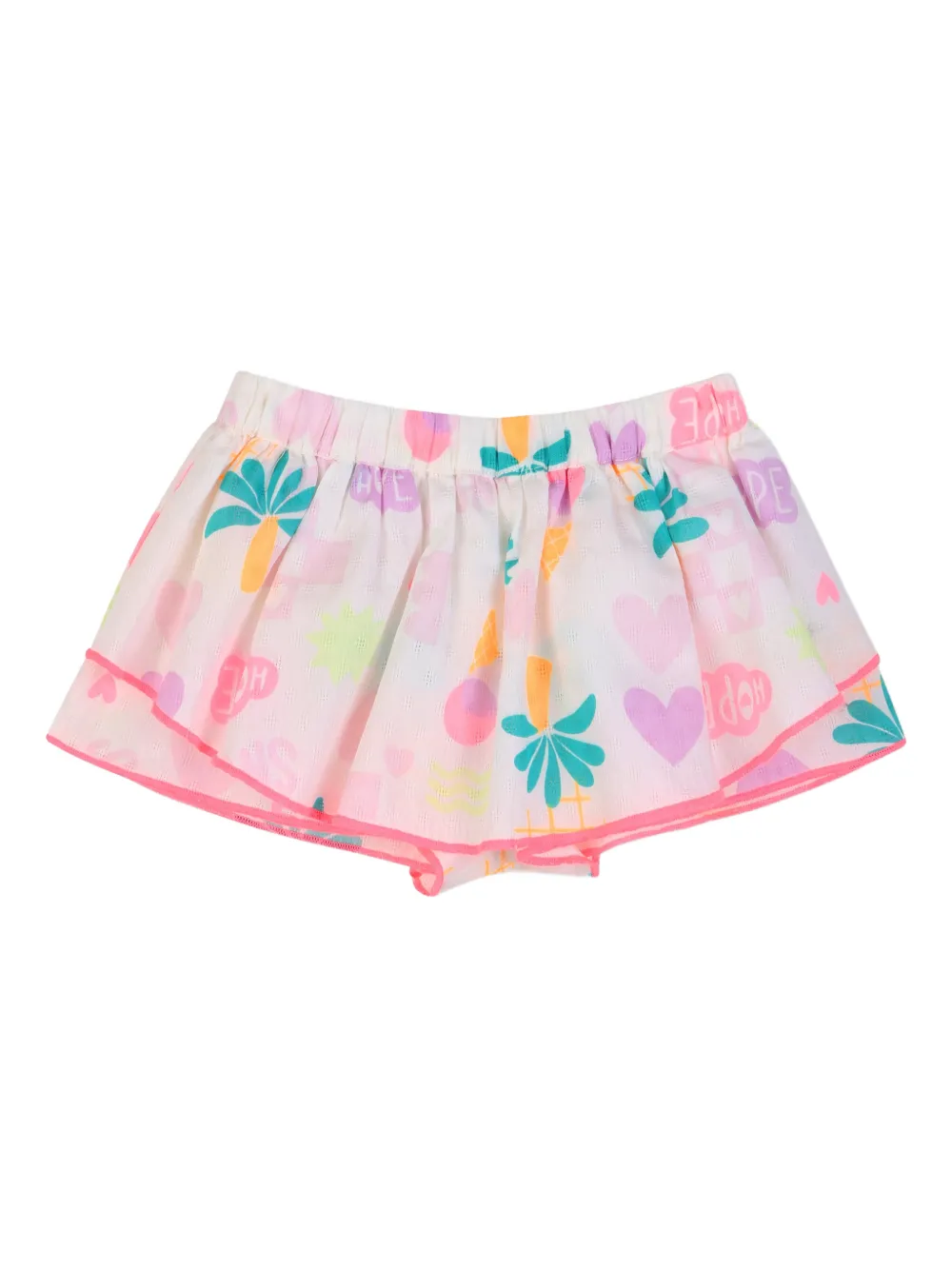 Billieblush Shorts set met print Roze