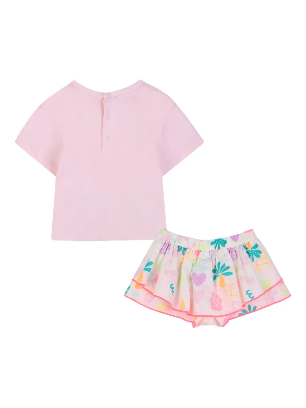 Billieblush Shorts set met print Roze