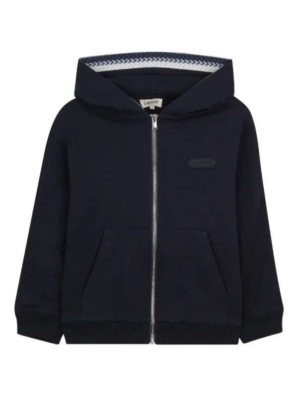 Lanvin Enfant ストライプ パーカー | ブルー | FARFETCH JP