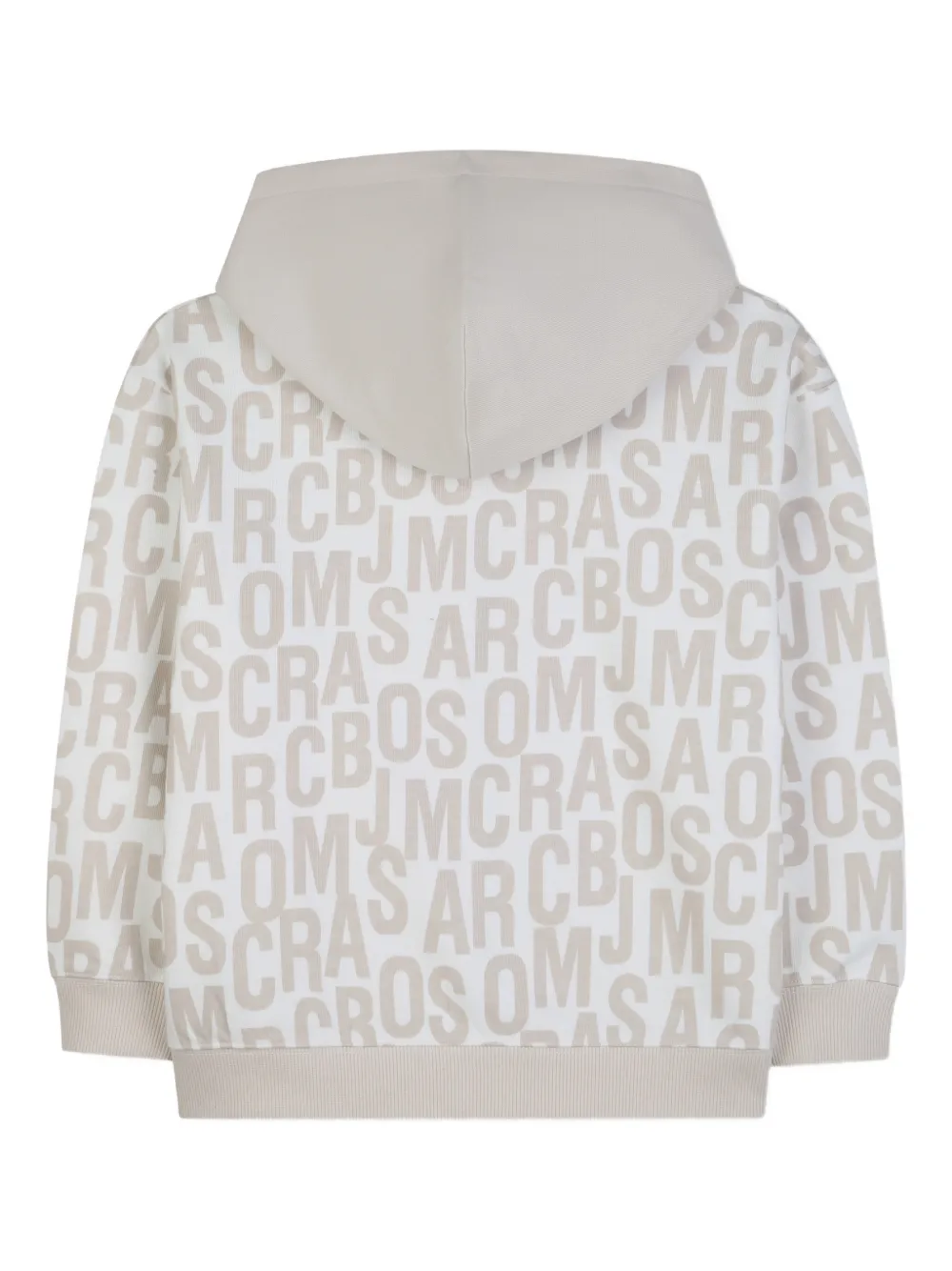 Marc Jacobs Kids Hoodie met logoprint Wit