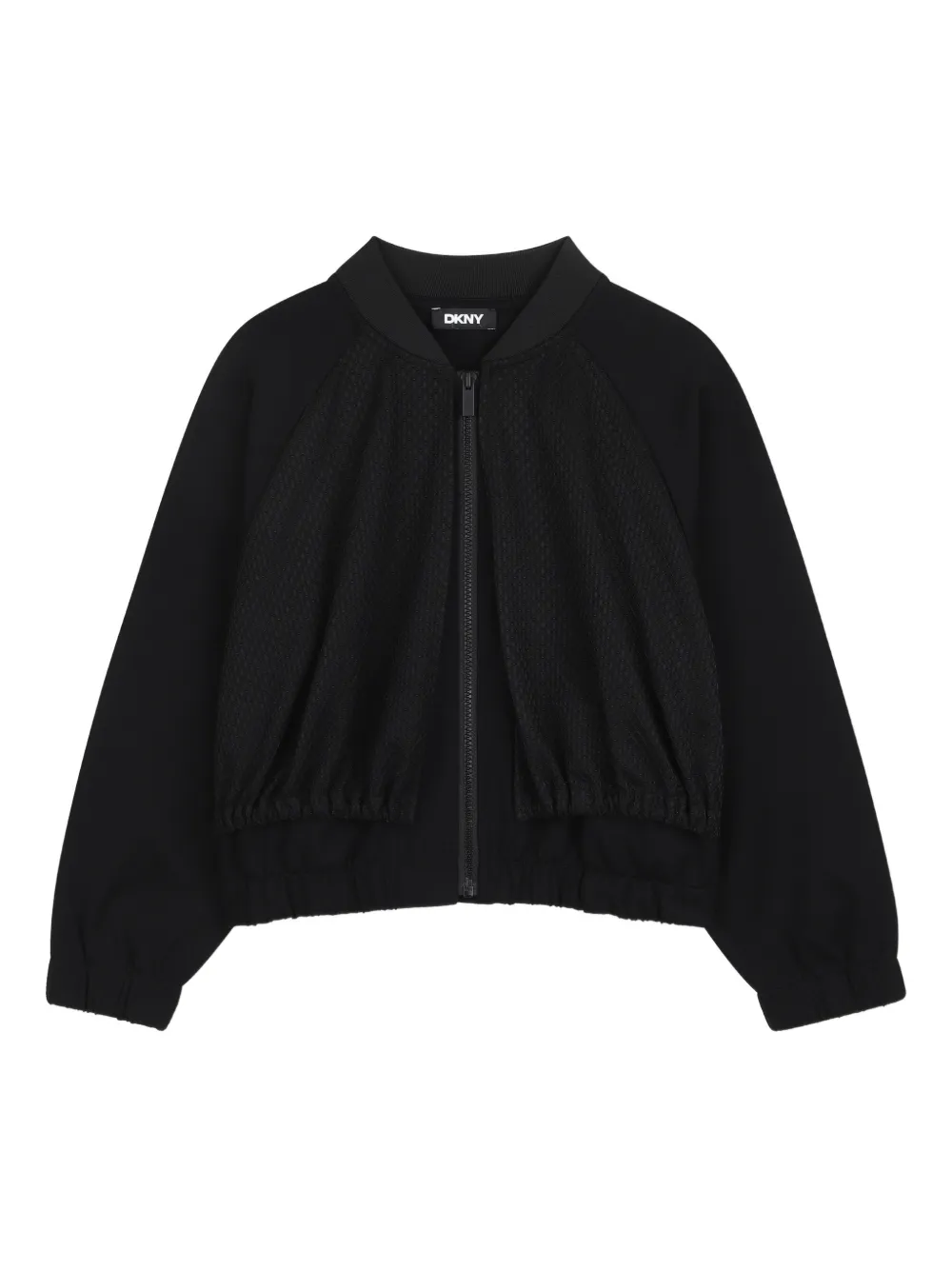 Dkny Kids zip-up sweatshirt - Black
