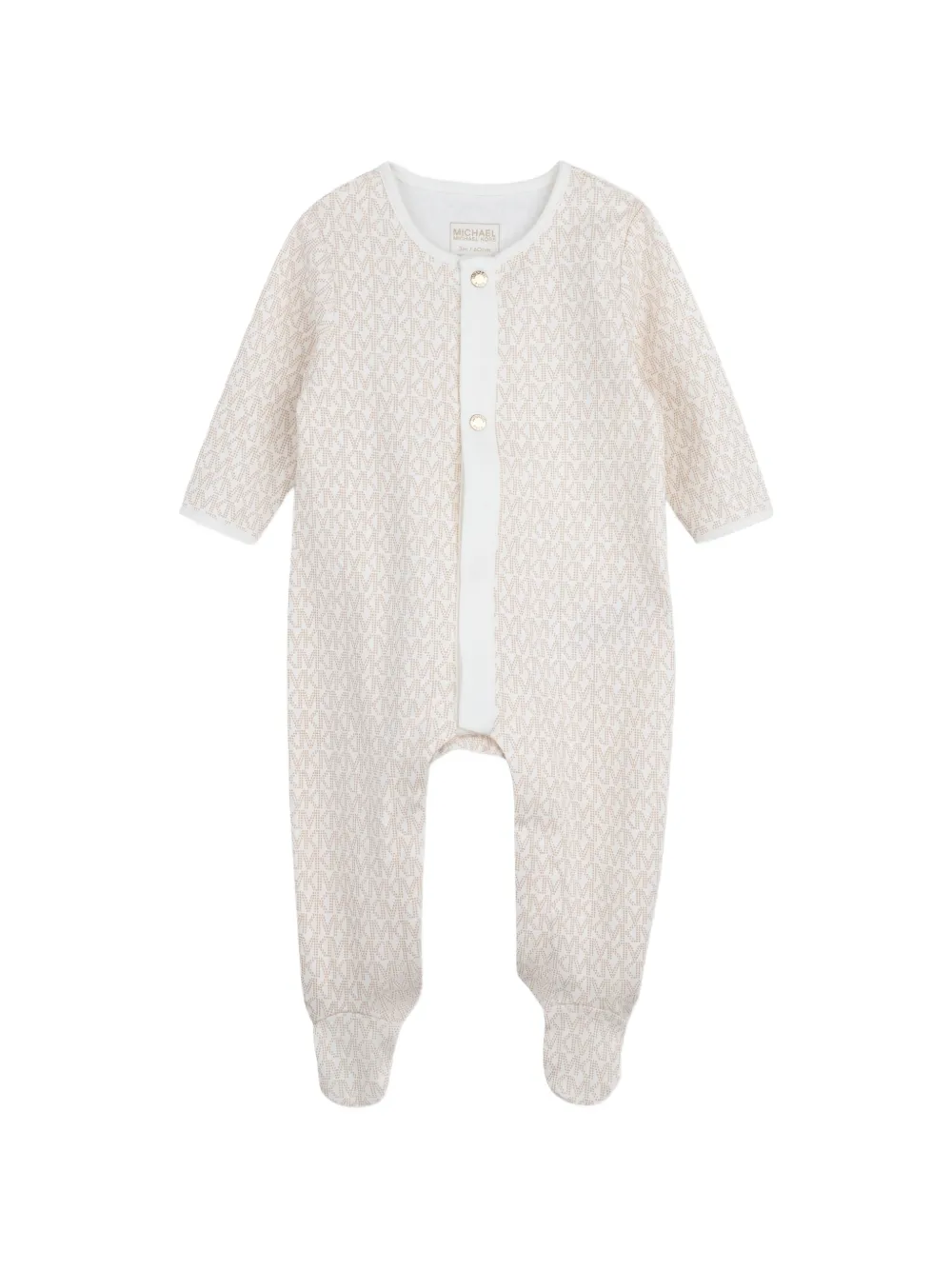  Michael Kors Kids Snap-button Babygrow Sets - Neutrals 