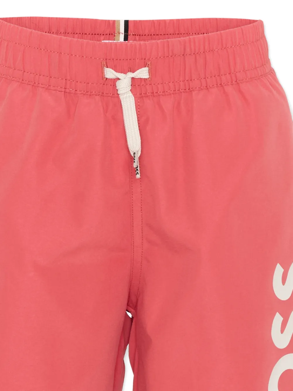  Boss Kidswear Drawstring Swim Shorts - Red 