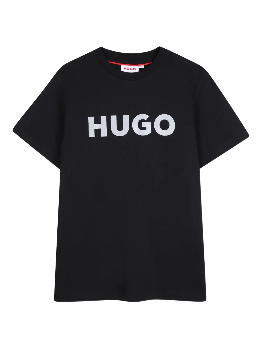 HUGO KIDS T-shirt con logo - Nero