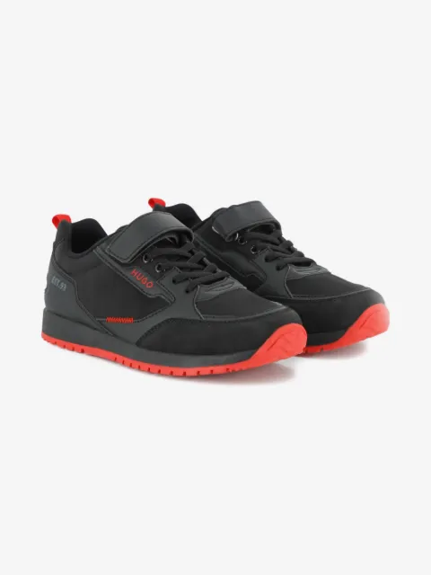 HUGO KIDS logo-detail sneakers