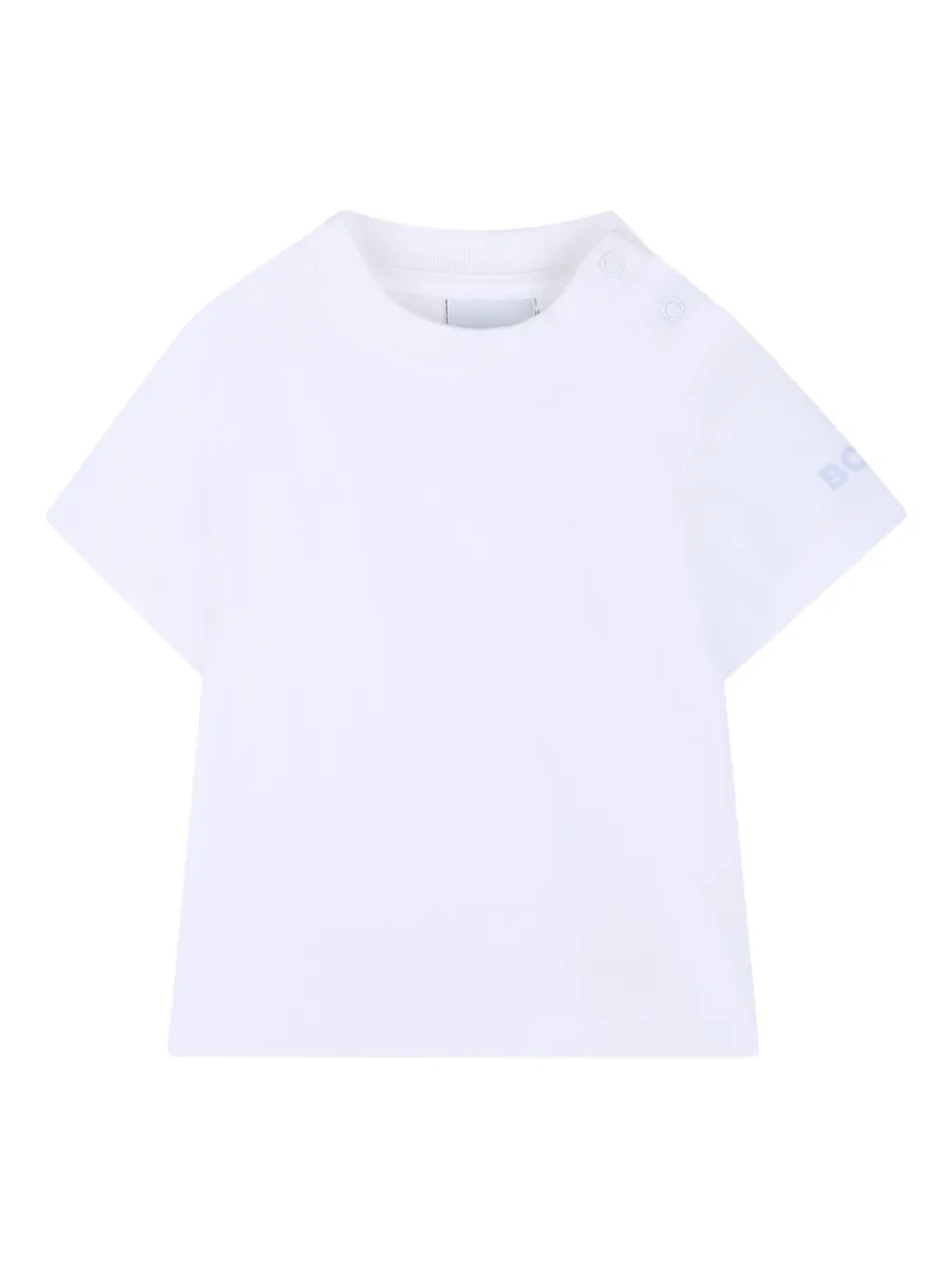 BOSS Kidswear Gestreept romperset Wit