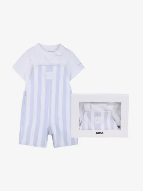 BOSS Kidswear striped babywear set