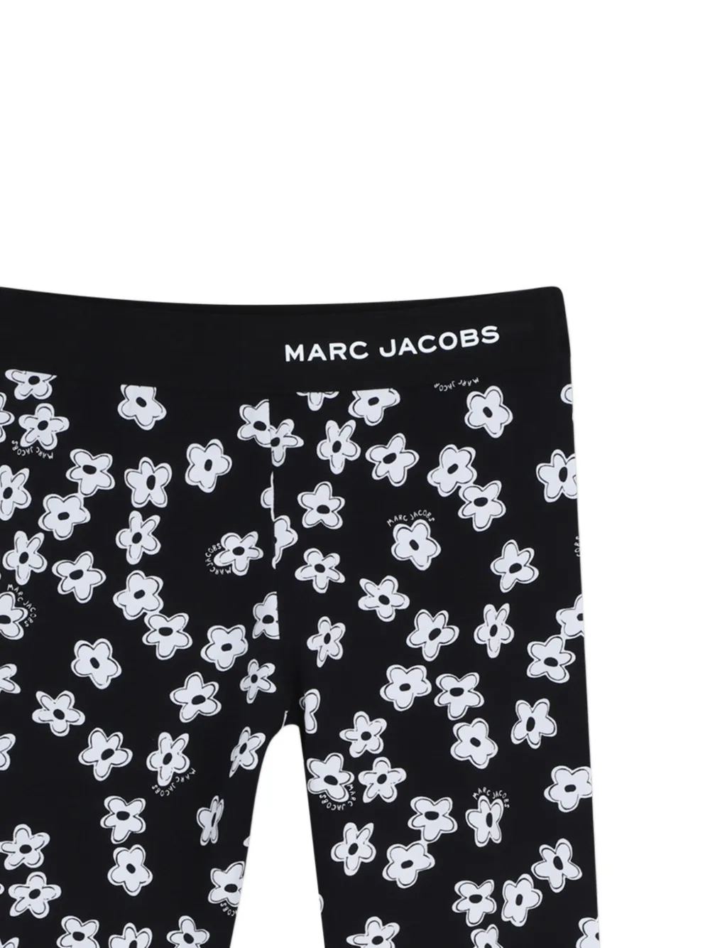 Marc Jacobs Kids Legging met bloemenprint Zwart