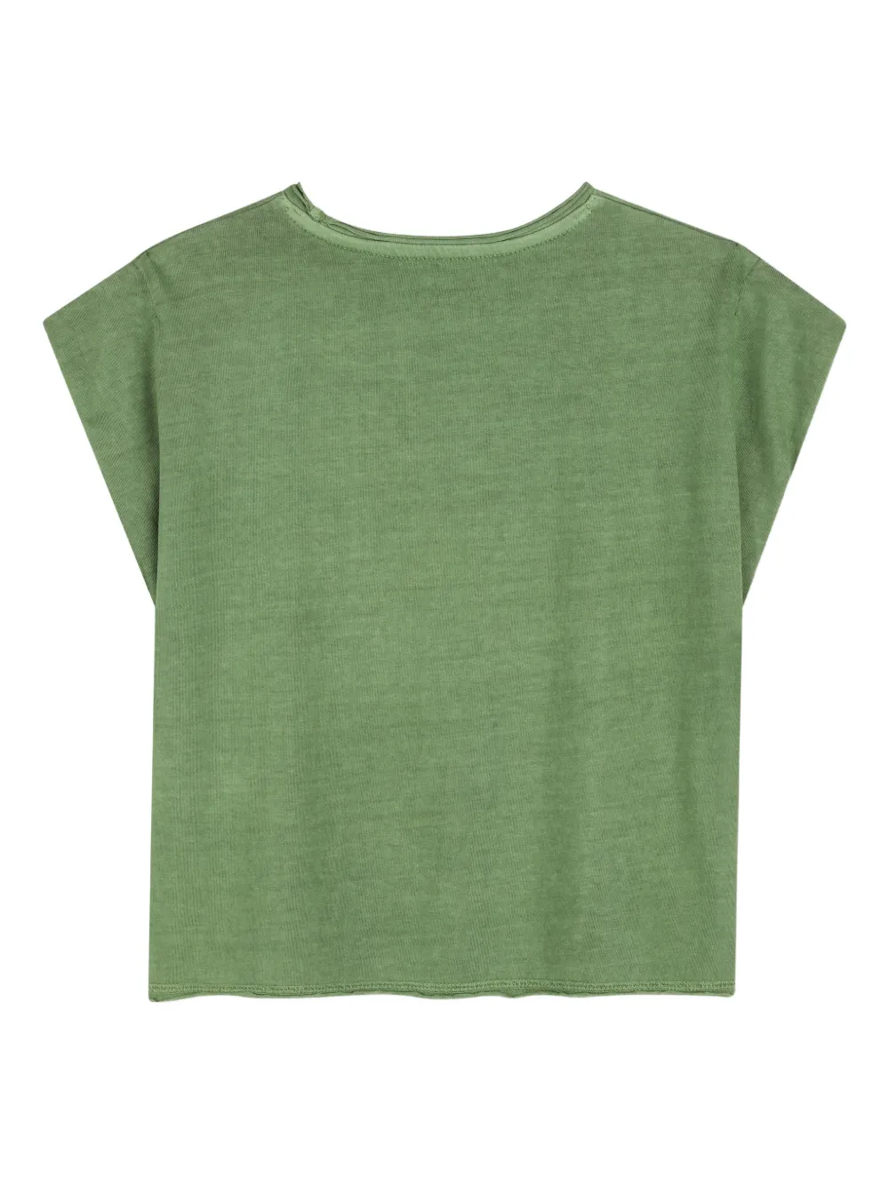 Zadig & Voltaire Kids T-shirt met grafische print Groen
