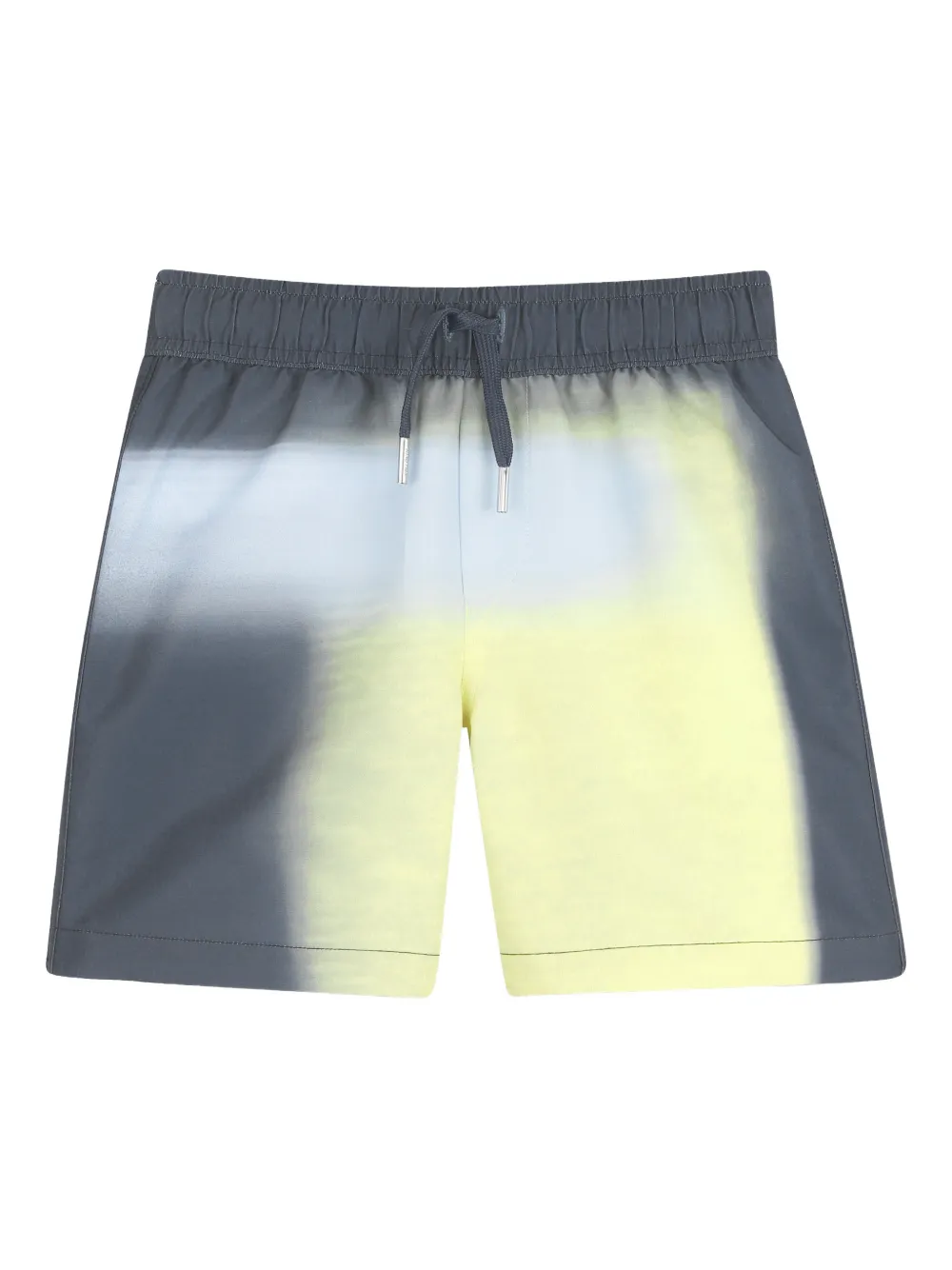 Givenchy Kids Costume da bagno con coulisse - Grigio