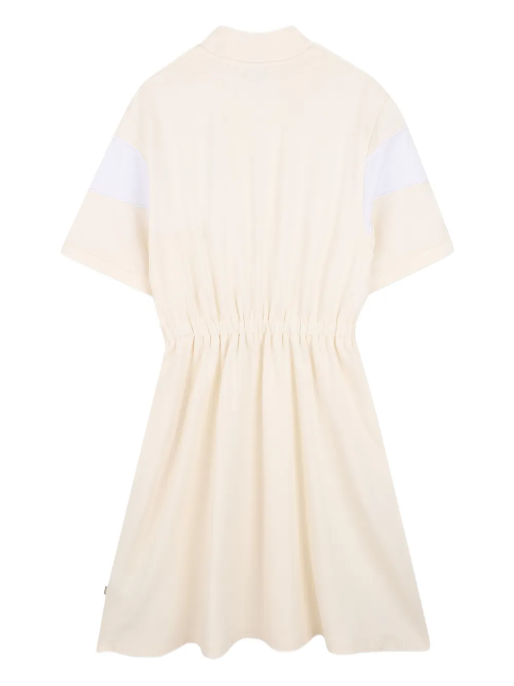 BOSS Kidswear Jurk met korte mouwen Beige