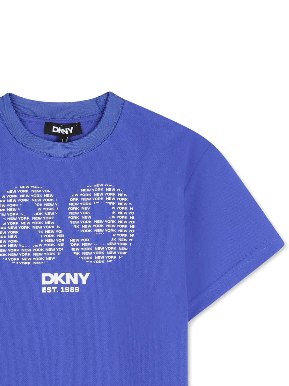 Dkny Kids T-shirt met print Blauw