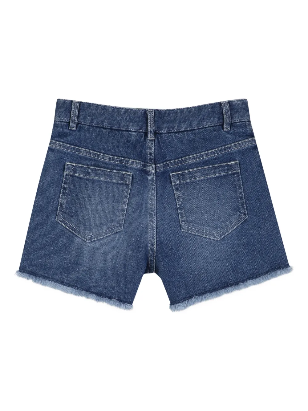  Chloé Kids Shorts Con Tasche - Blu 