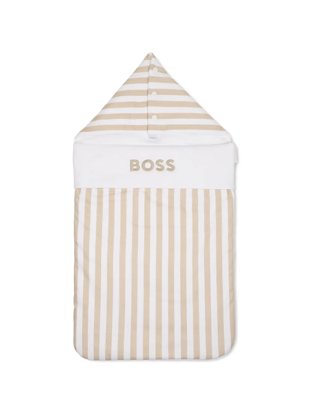 BOSS Kidswear Sacco nanna a righe - Bianco