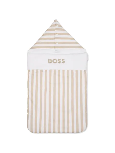 BOSS Kidswear striped sleep bag