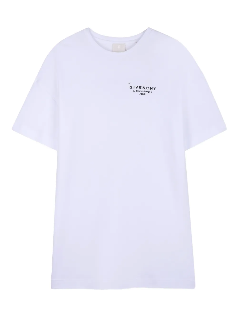 Givenchy Kids logo dress - Bianco