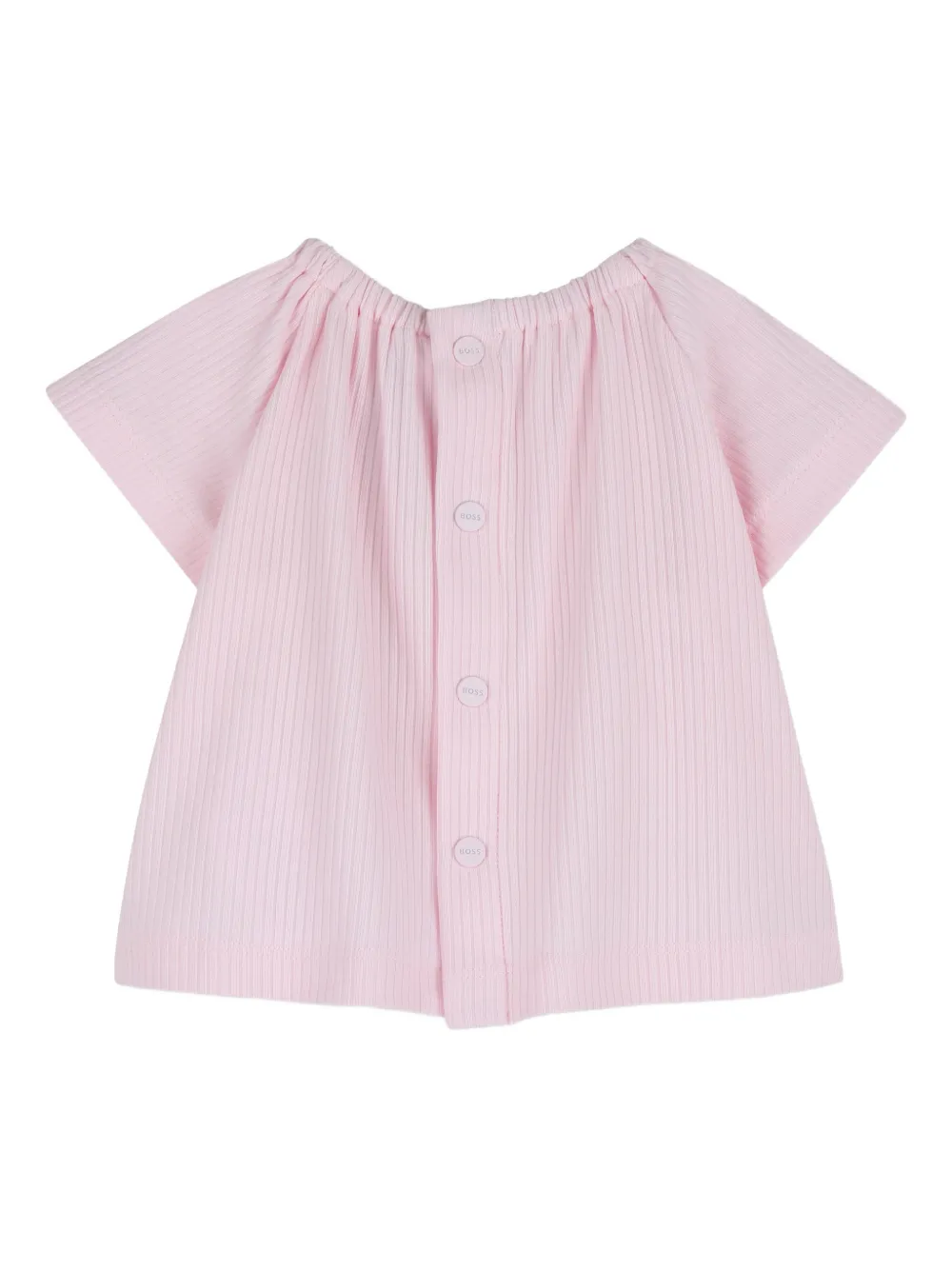 BOSS Kidswear Babypakje met logoprint Roze