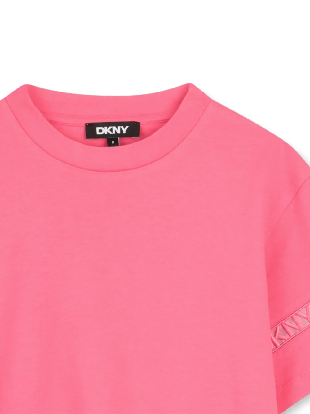 Dkny Kids Jurk met logo Roze