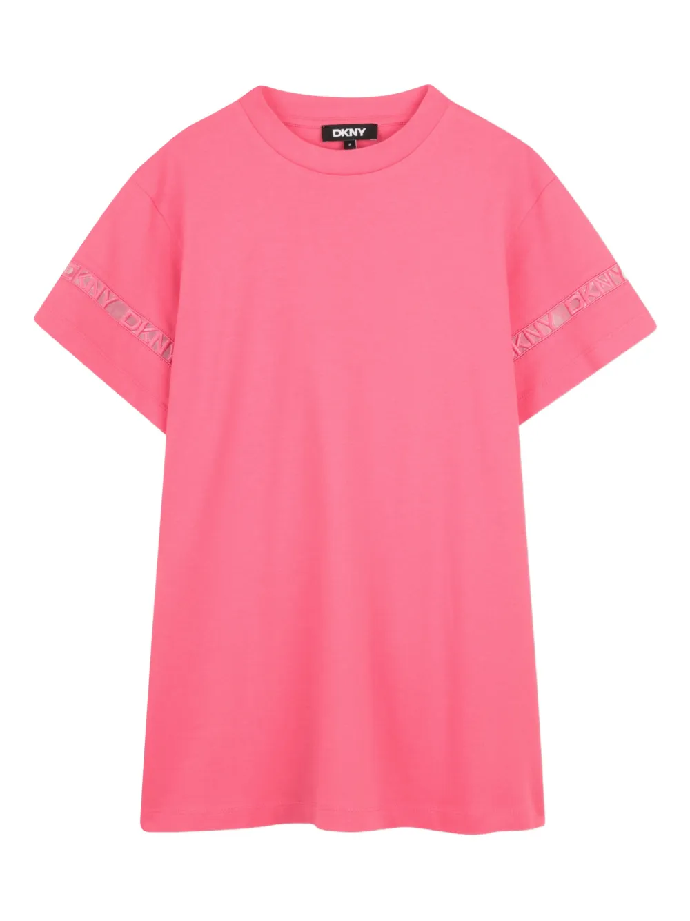 Dkny Kids Abito a maniche corte - Rosa