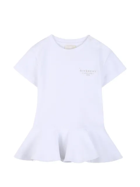 Givenchy Kids vestido con peplum