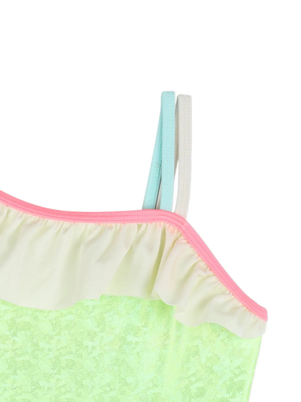  Billieblush Ruffled-detail Swimsuit - Green 