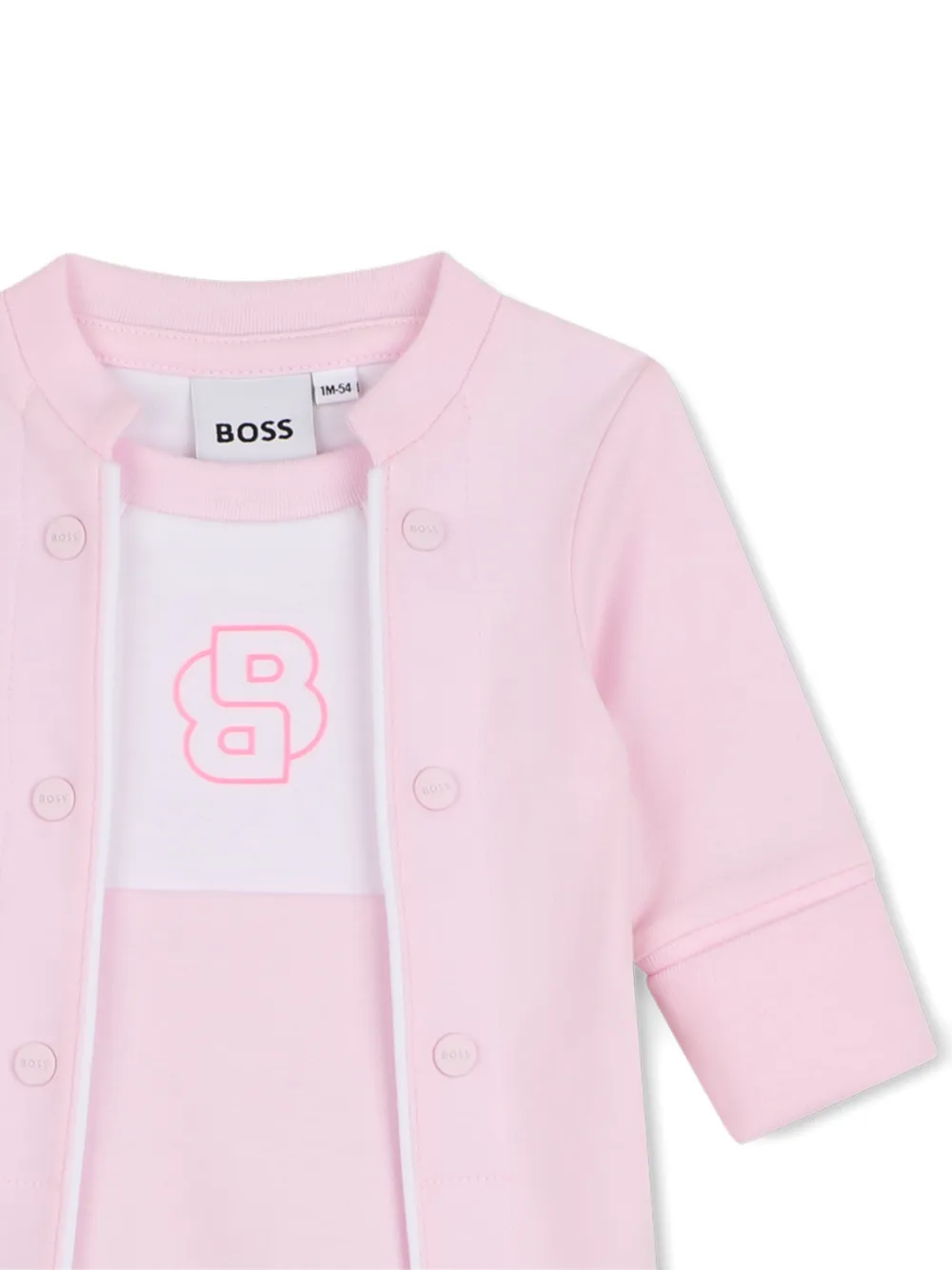 Buttoned Logo Sleep Bag