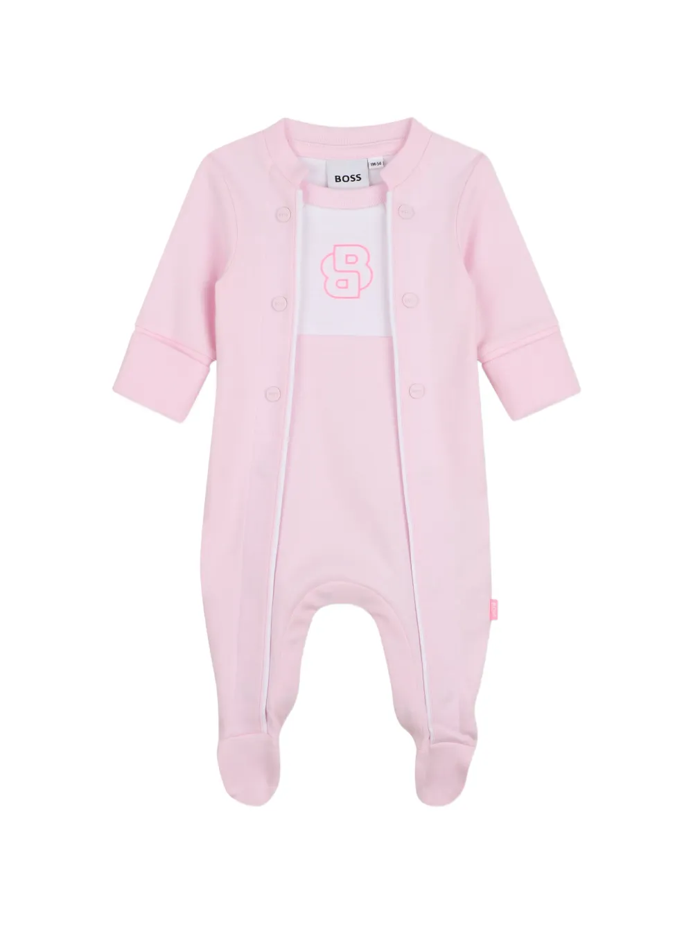BOSS Kidswear Sacco nanna con logo - Rosa