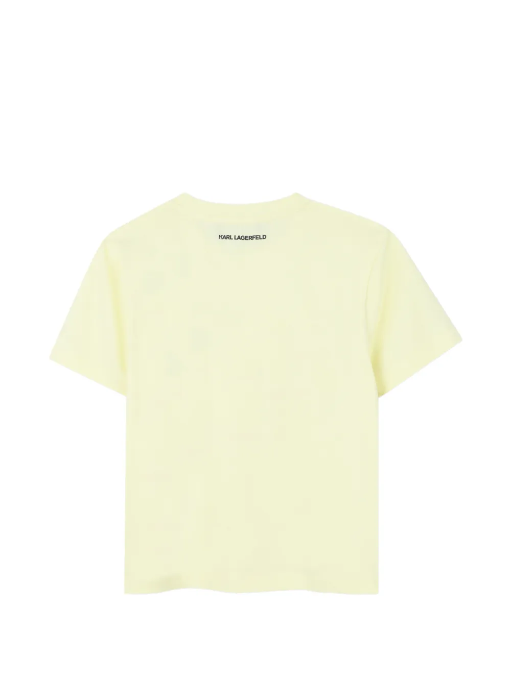  Karl Lagerfeld Kids Logo-print T-shirt - Yellow 