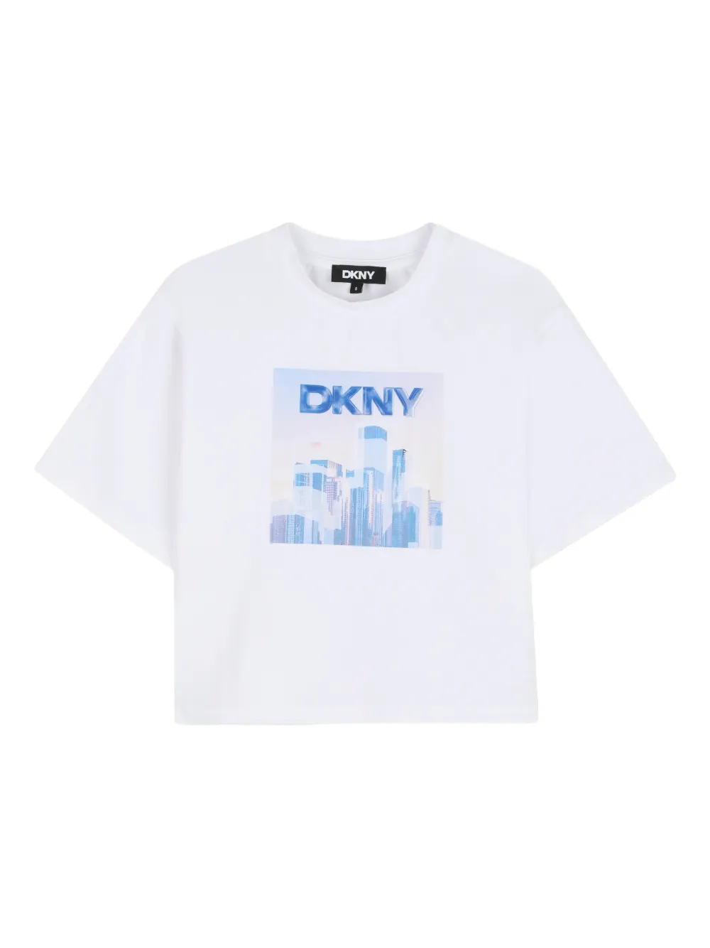 Dkny Kids T-shirt con grafica - Bianco