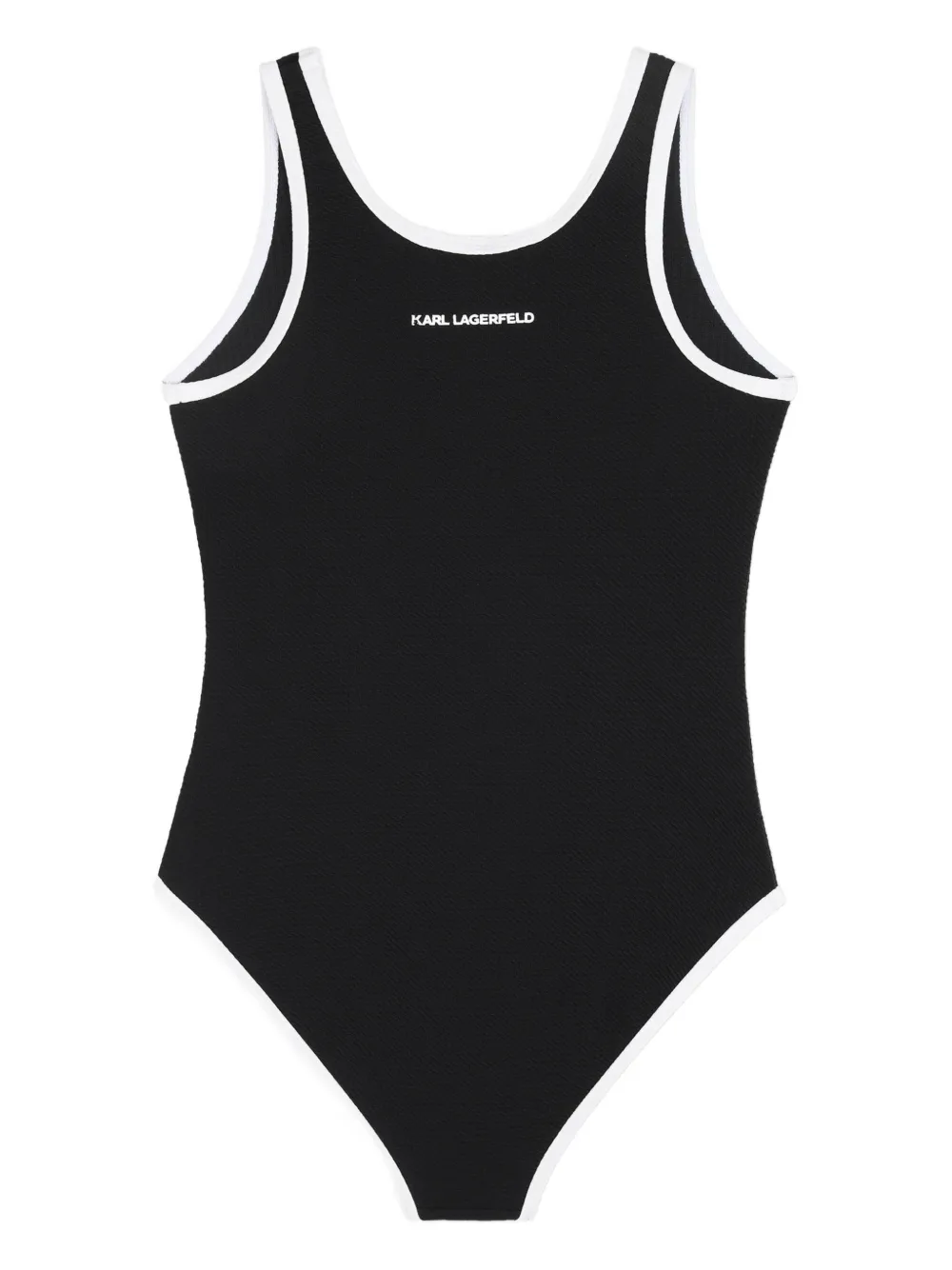Karl Lagerfeld Kids Badpak met print Zwart