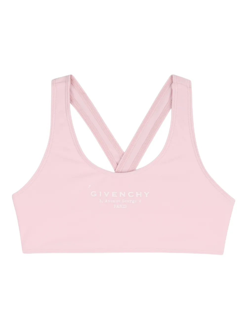  Givenchy Kids Criss-cross Bikini - Pink 