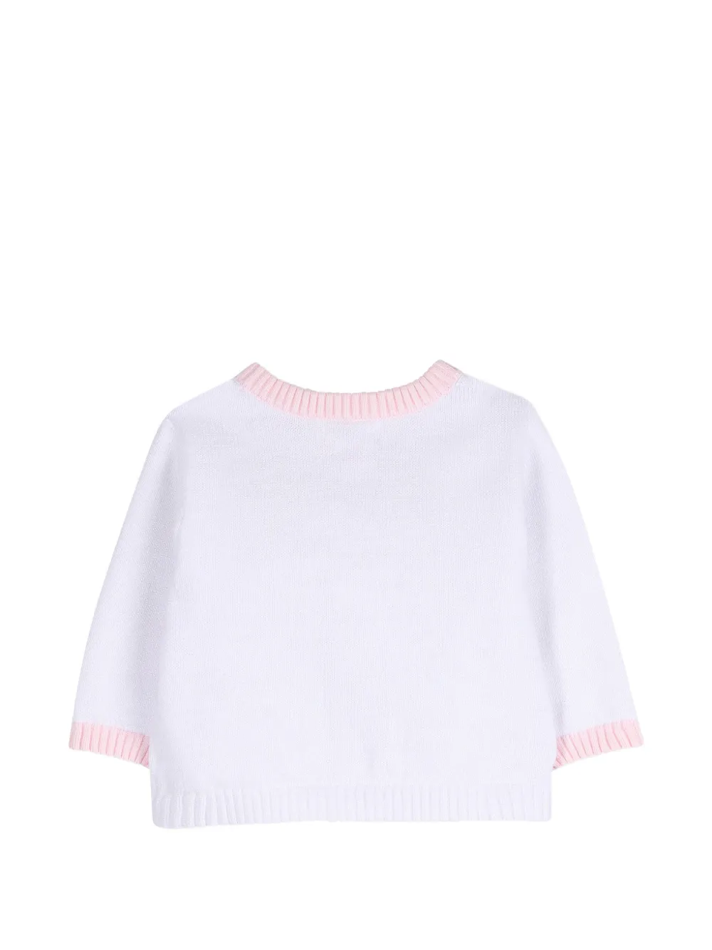 Strawberry-Embellished Cardigan