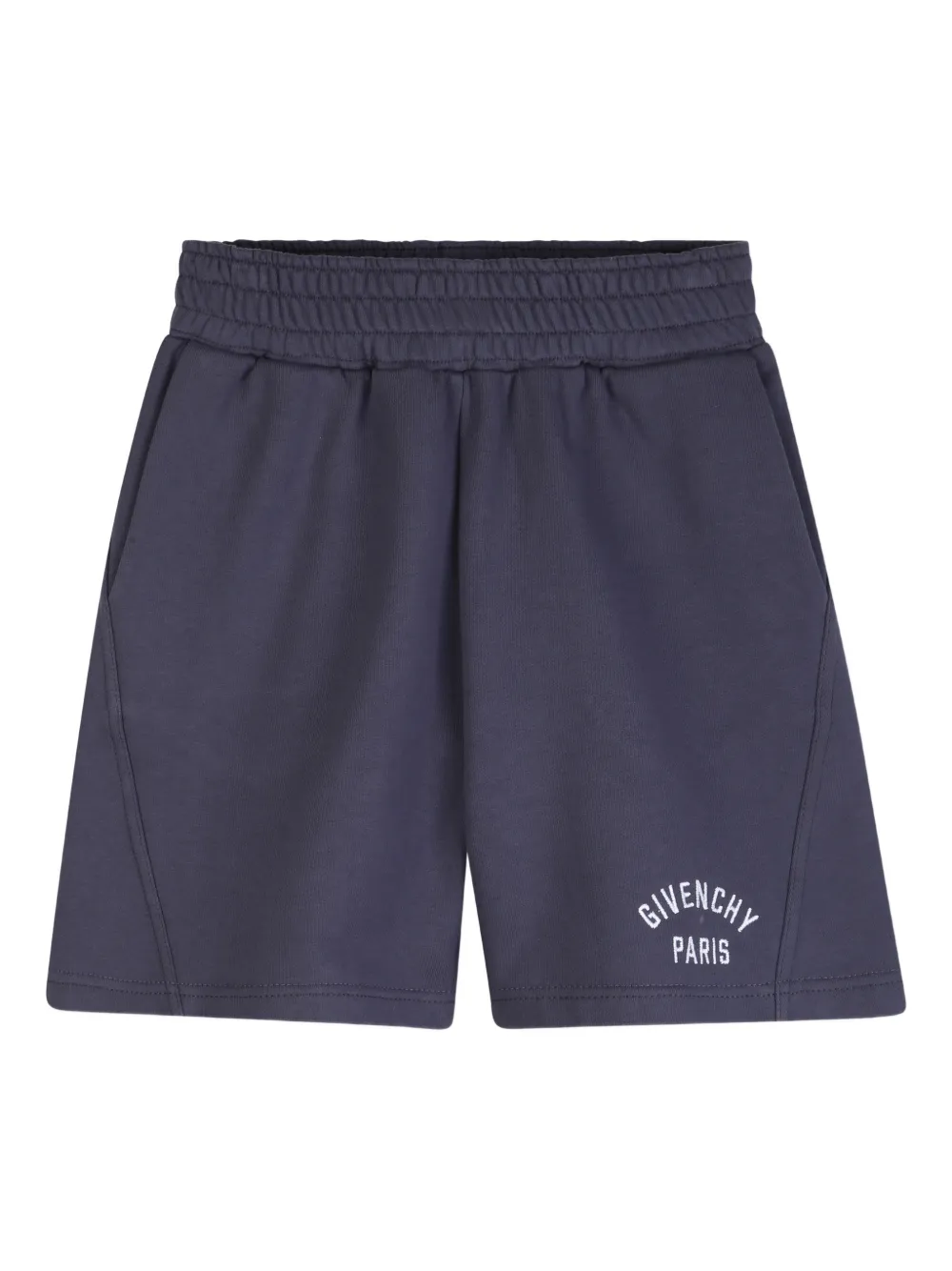 Givenchy Kids side-seam back-pocket shorts - Grigio