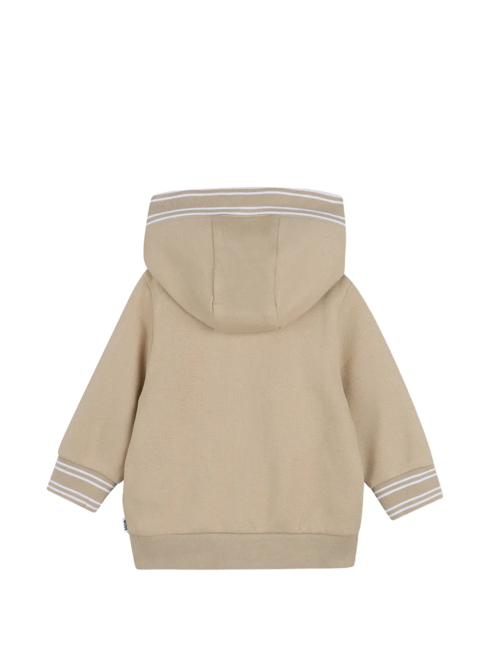  Boss Kidswear Hooded Pocket Jacket - Neutrals 
