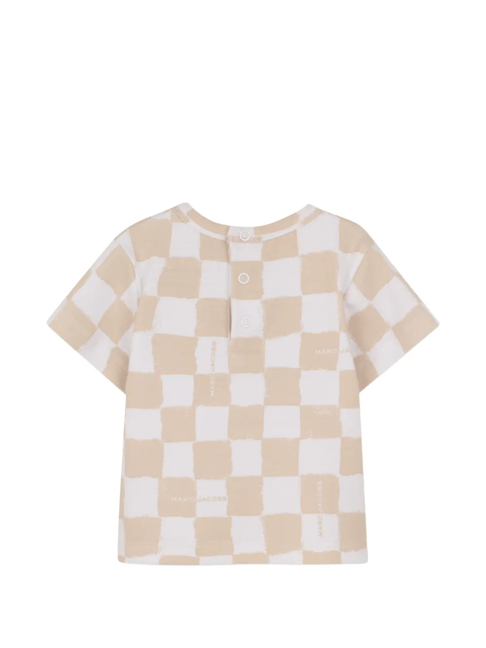 Marc Jacobs Kids Geruit trainingspak met geruit patch Beige