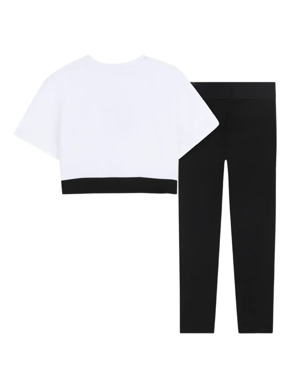 Dkny Kids Trainingspak met logoprint Wit
