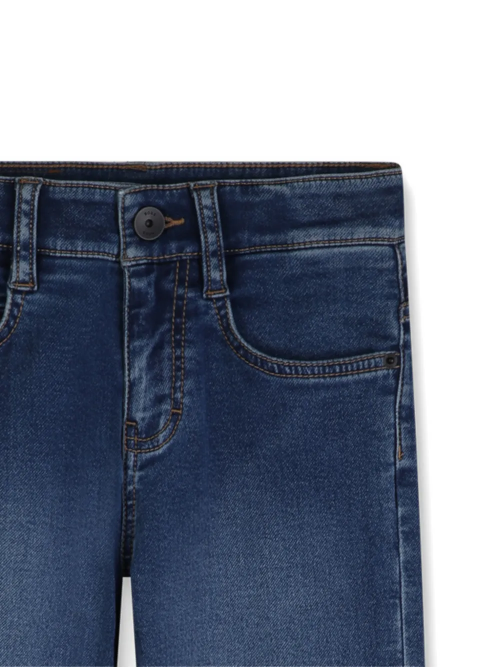  Boss Kidswear Logo-patch Jeans - Blue 
