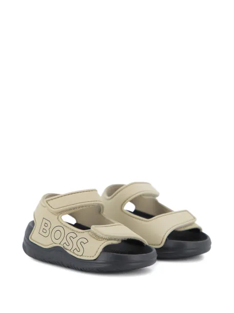 BOSS Kidswear logo-strap sandals