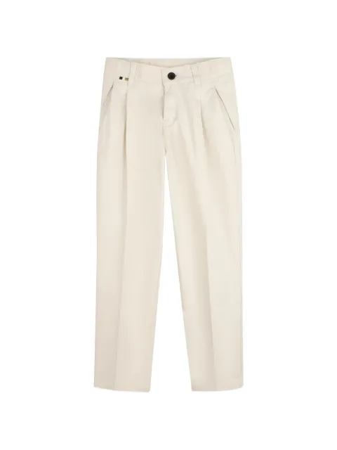 BOSS Kidswear بنطال بكسرات وبأزرار