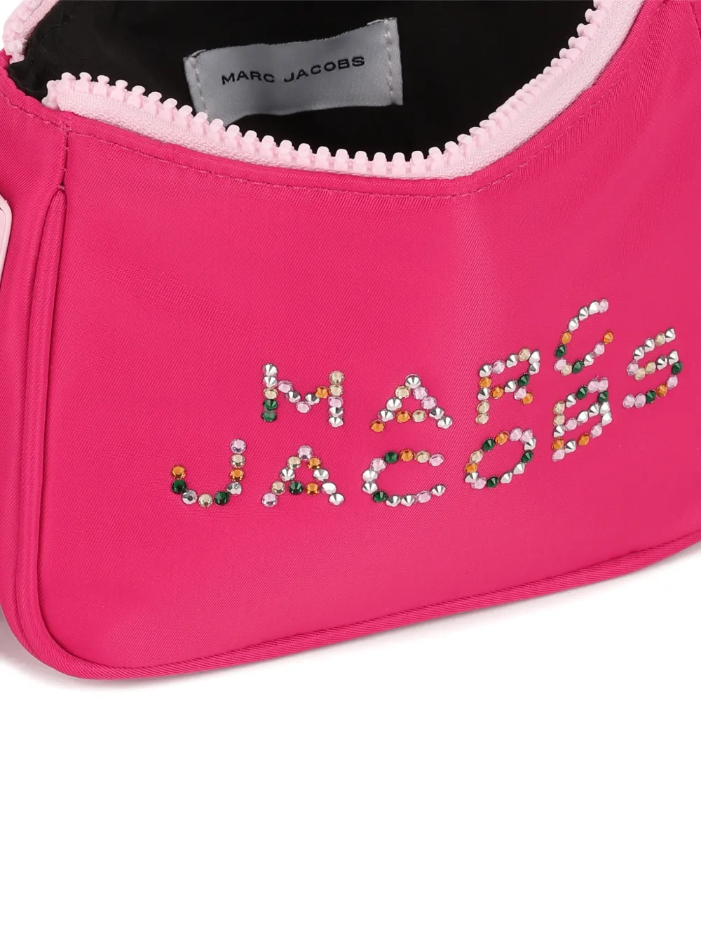 Marc Jacobs Kids Crossbodytas met logodetail Roze