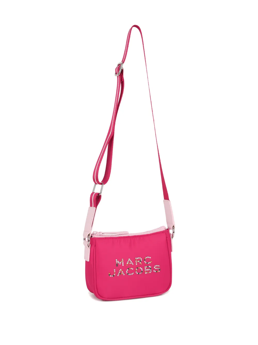 Marc Jacobs Kids Crossbodytas met logodetail Roze